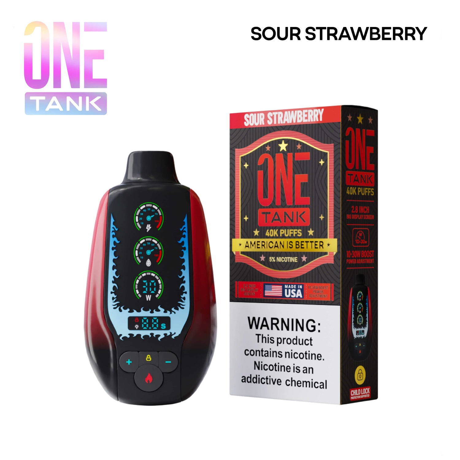 One Tank 40K Disposable Vape | Made in USA | 40,000 Puffs Giant Vapes One Tank 40K Disposable Vape | Made in USA | 40,000 Puffs Giant Vapes