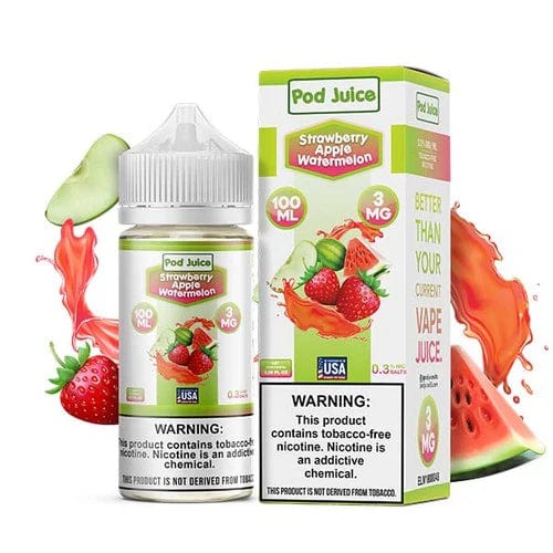 Strawberry Apple Watermelon - Pod Juice - 100mL