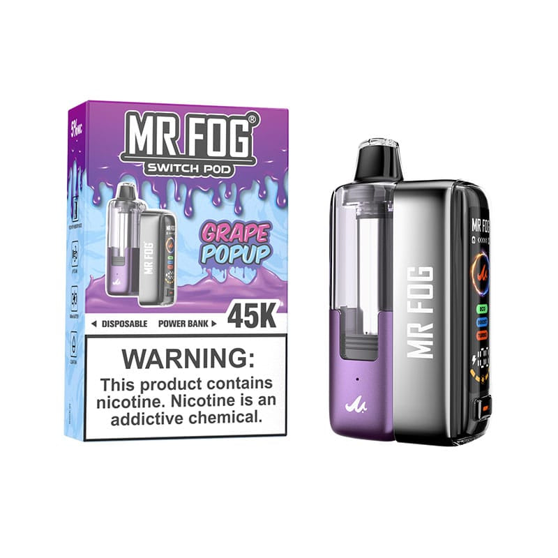 mr fogs vape Mr. Fog Switch 45K Disposable Kit – 45,000 Puffs – Giant Vapes