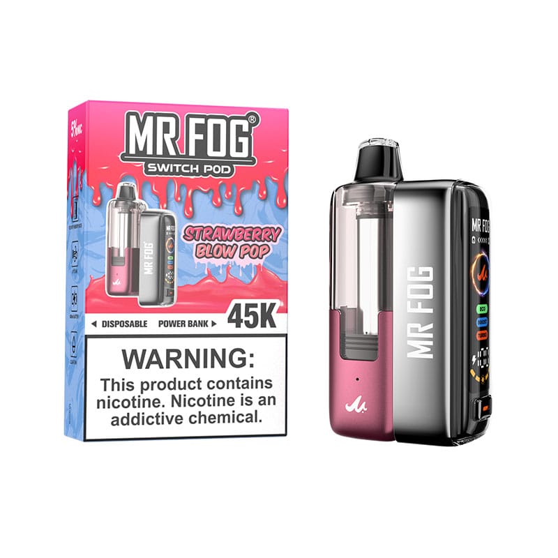 Mr. Fog Switch 45K Disposable Kit 45,000 Puffs Giant Vapes Mr. Fog Switch 45K Disposable Kit 45,000 Puffs Giant Vapes