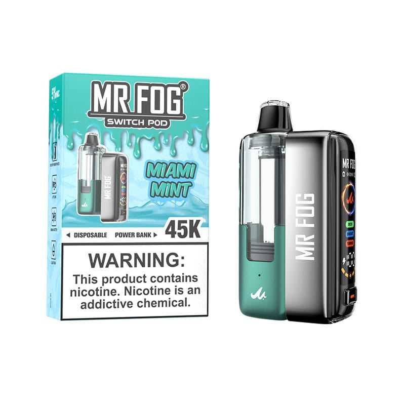 Mr. Fog Switch 45K Disposable Kit 45,000 Puffs Giant Vapes Mr. Fog Switch 45K Disposable Kit 45,000 Puffs Giant Vapes