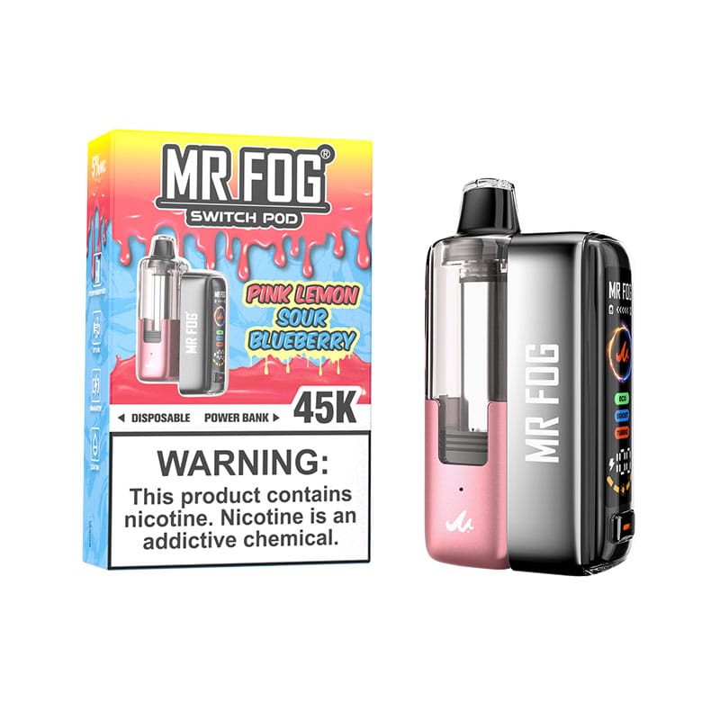 Mr. Fog Switch 45K Disposable Kit 45,000 Puffs Giant Vapes Mr. Fog Switch 45K Disposable Kit 45,000 Puffs Giant Vapes