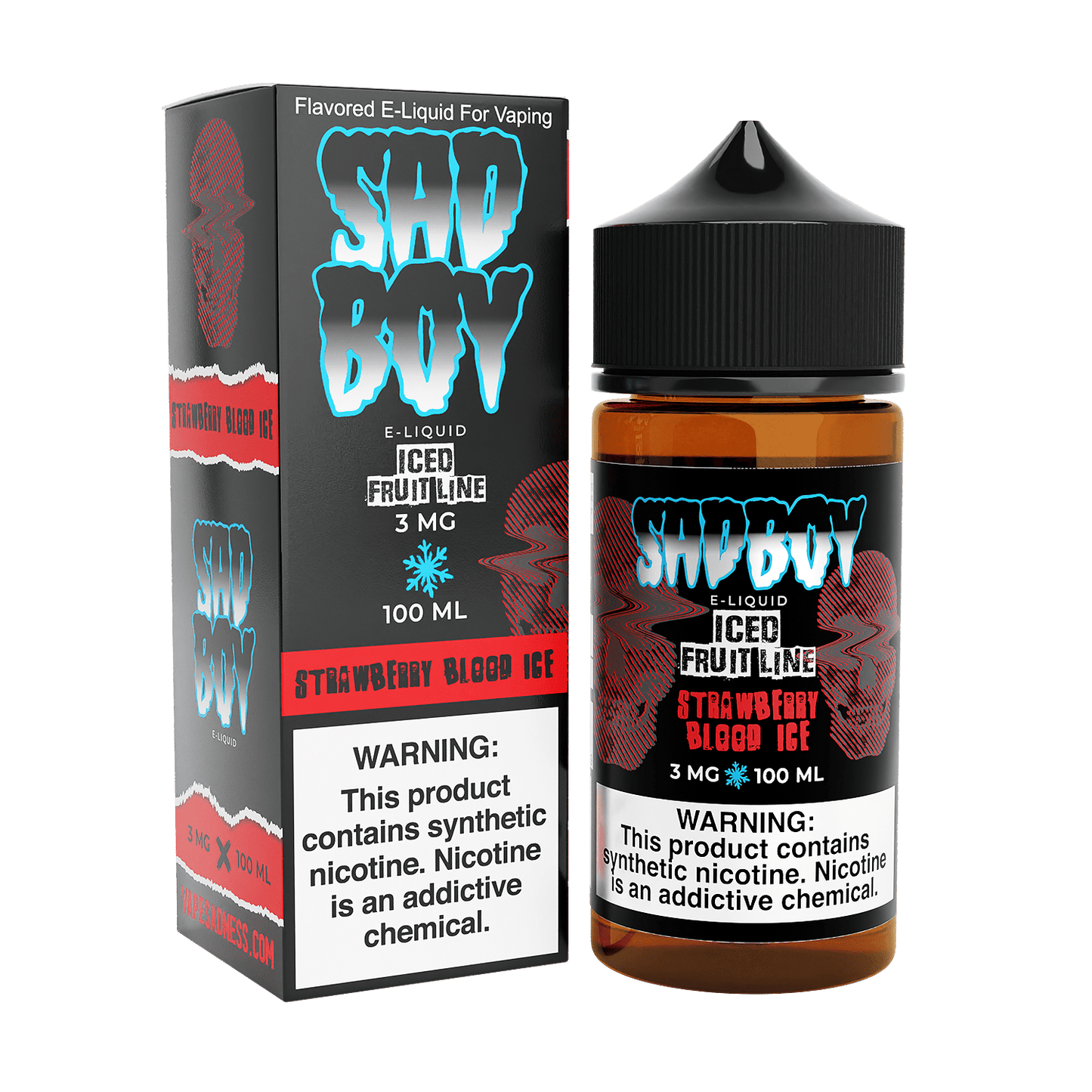 Strawberry Blood ICE - Sadboy - 100mL