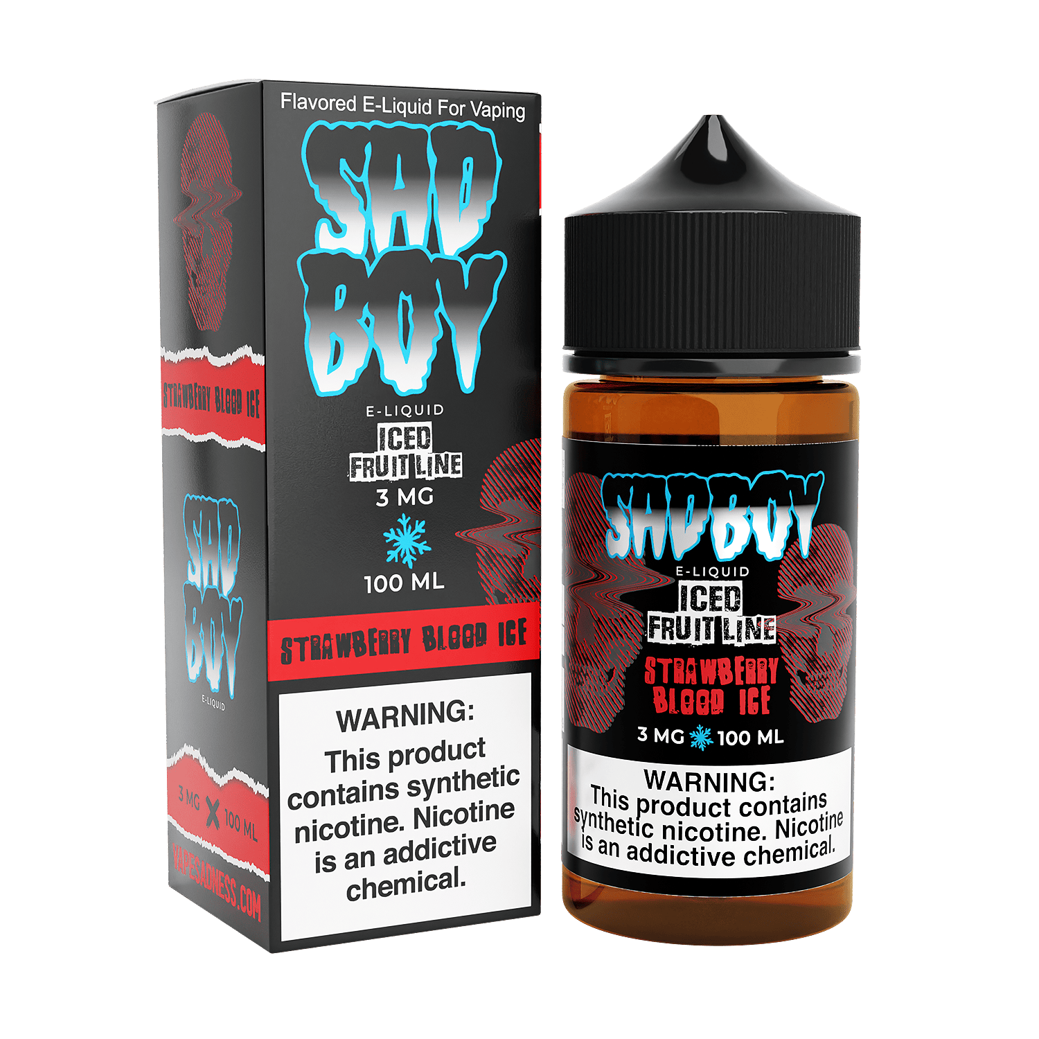 Strawberry Blood ICE - Sadboy - 100mL