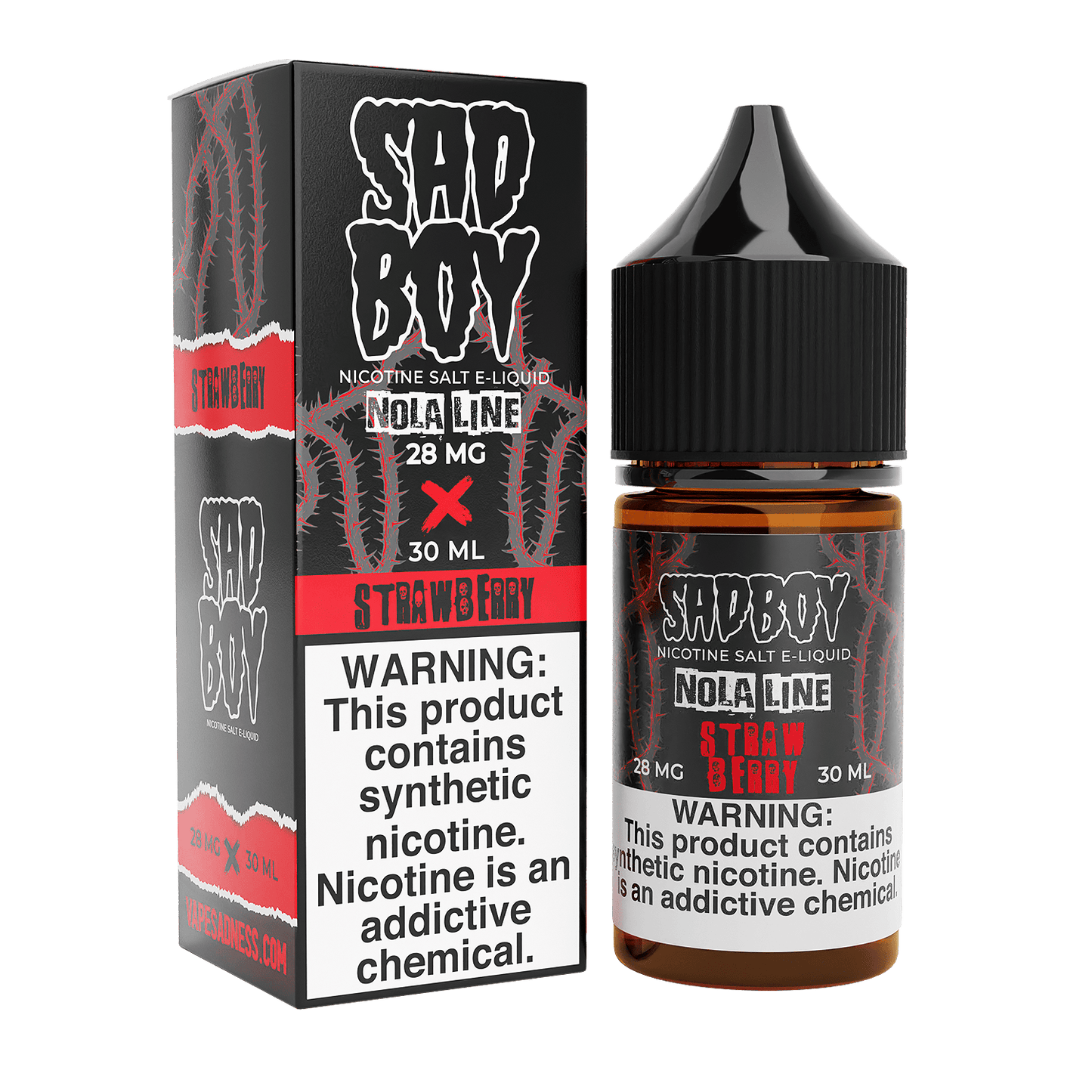 Straw Nola SALT - Sadboy - 30mL