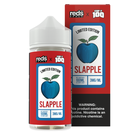 Slapple - Red's Apple E-Juice x Keep It 100 - 100mL