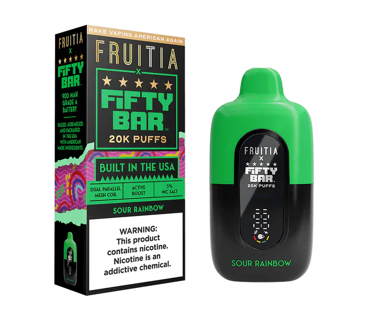 Fruitia x Fifty Bar 20K Disposable