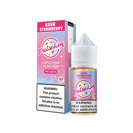 Sour Strawberry SALT - Pulse Liq by Geek Bar - 30mL