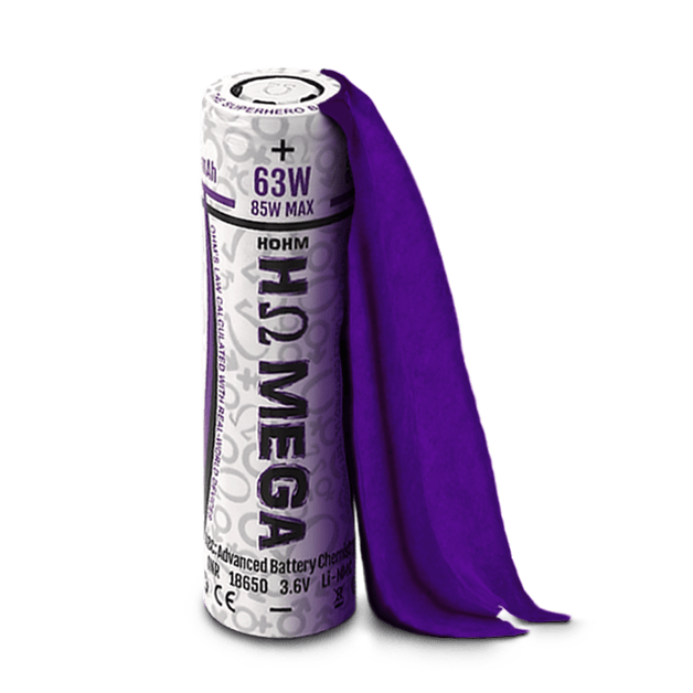 Hohm MEGA 18650 2505mAh 22A Battery