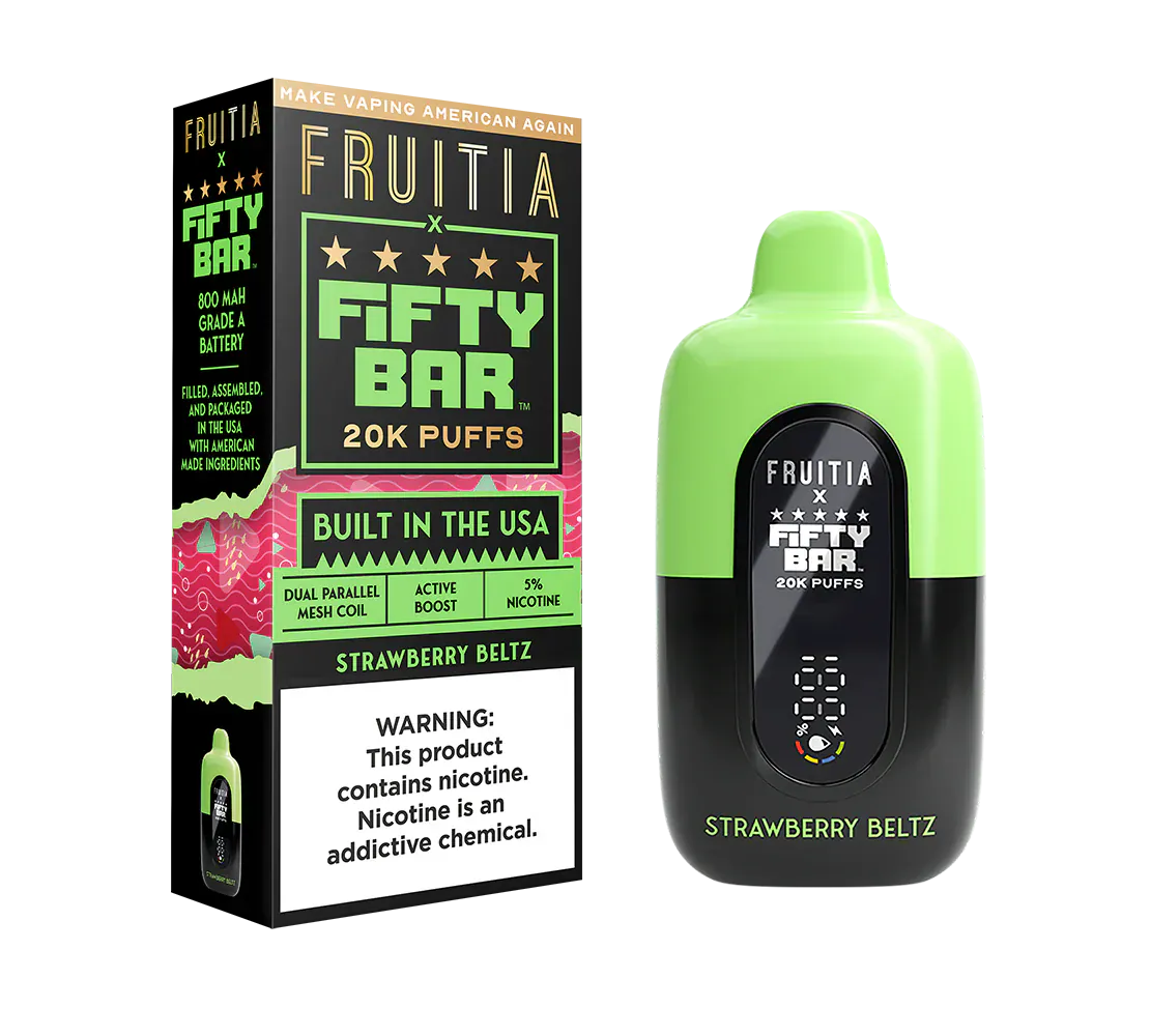 Fruitia x Fifty Bar 20K Disposable
