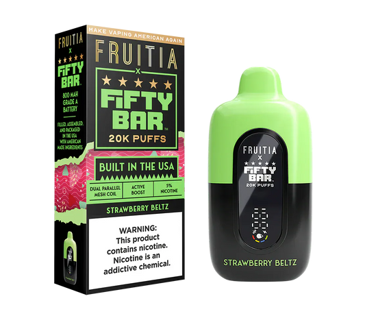 Fruitia x Fifty Bar 20K Disposable