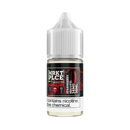 Strawberry Biscotti SALT - MRKT PLCE - 30mL