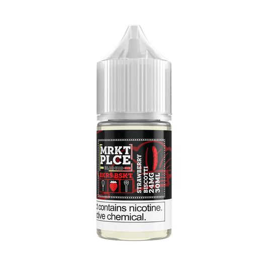 Strawberry Biscotti SALT - MRKT PLCE - 30mL