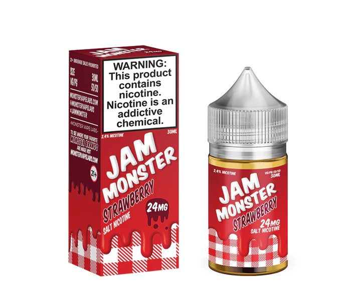 Strawberry - Jam Monster Salts - 30mL