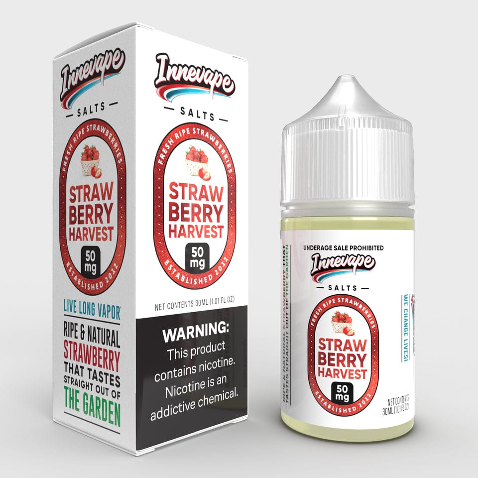 Strawberry Harvest SALT - Innevape E-Liquids - 30mL