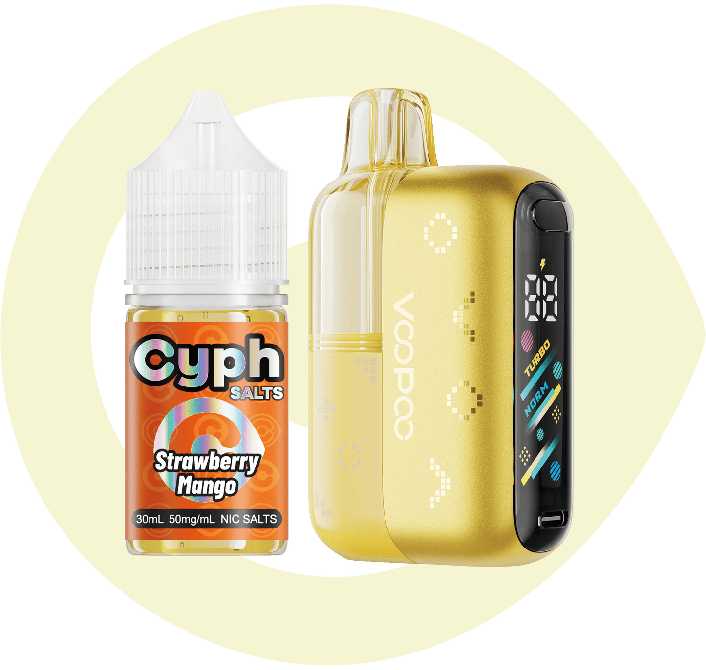 VOOPOO NAVI 80K Kit X Cyph Salts Bundle