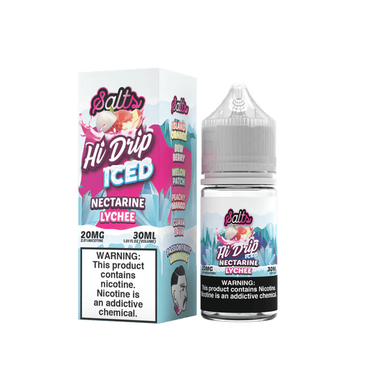 Nectarine Lychee ICED SALT - Hi Drip - 30mL