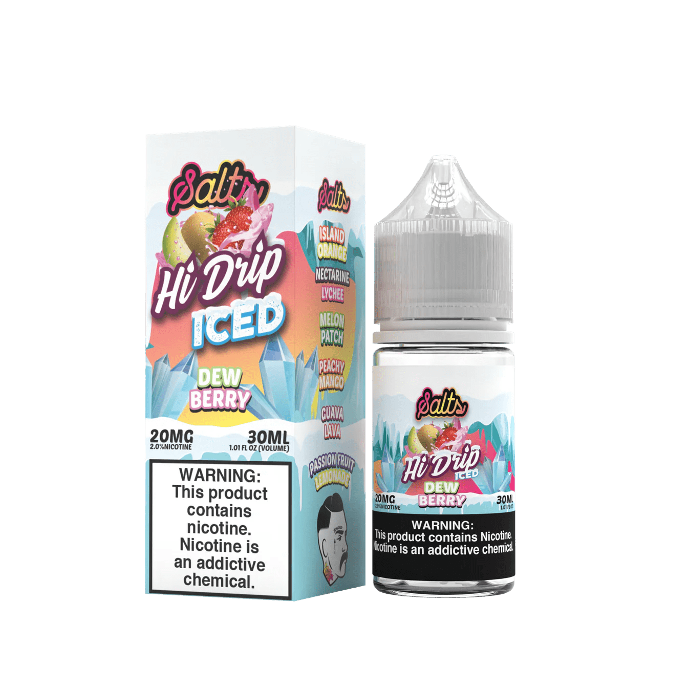 Dew Berry ICED SALT - Hi Drip - 30mL
