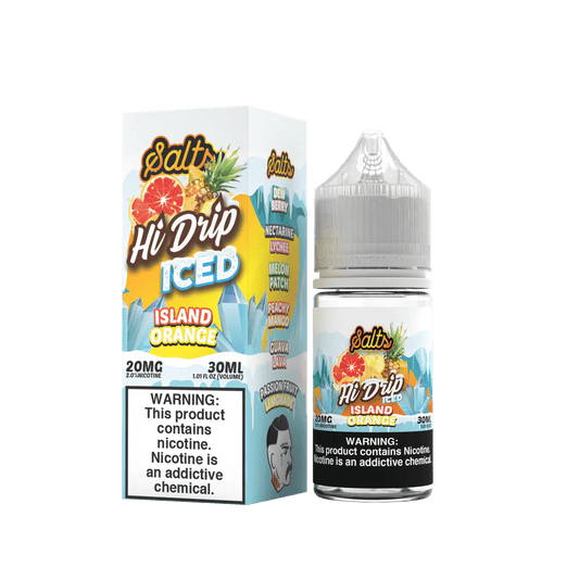 Island Orange ICED SALT - Hi Drip - 30mL