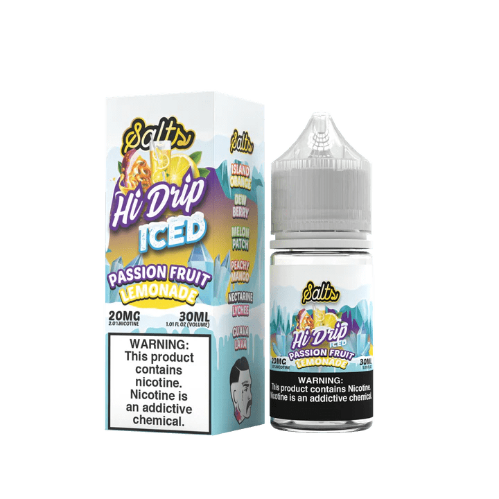 Passion Fruit Lemonade ICED SALT - Hi Drip - 30mL