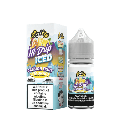 Passion Fruit Lemonade ICED SALT - Hi Drip - 30mL