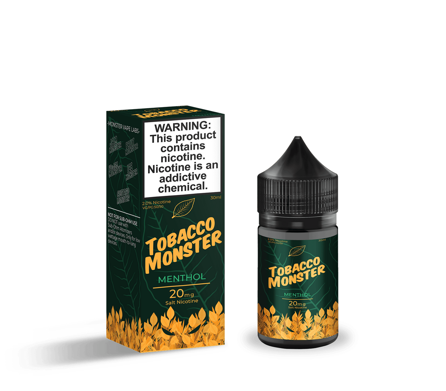 Menthol SALT - Tobacco Monster - 30mL