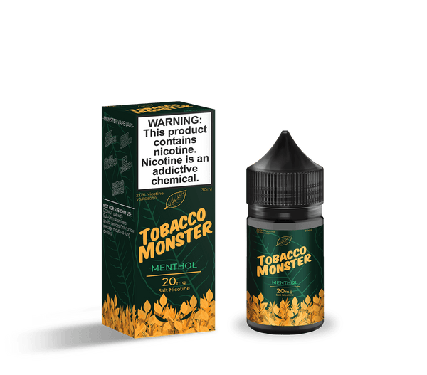 tobacco monster menthol review Menthol SALT - Tobacco Monster - Salt Nicotine
