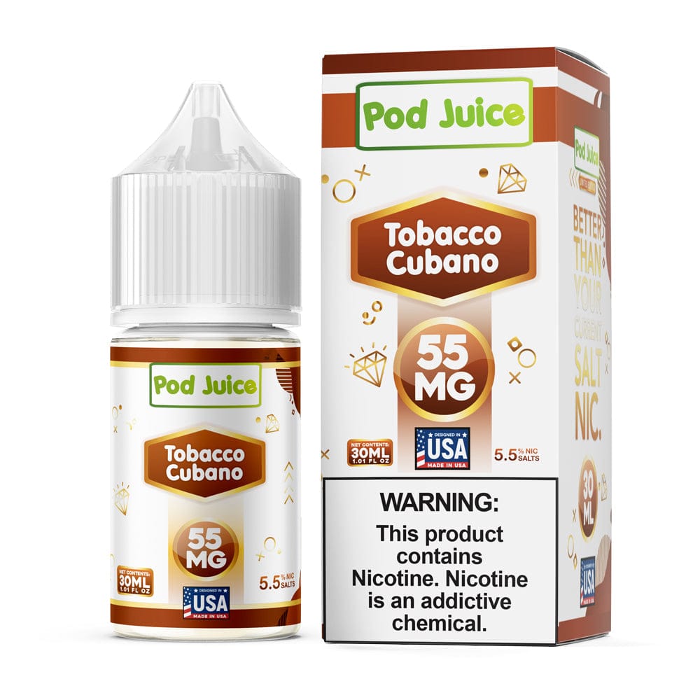 Tobacco Cubano SALT - Pod Juice - 30mL
