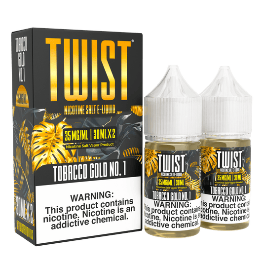 Tobacco Gold No. 1 SALT - Twist E-Liquids - 60mL