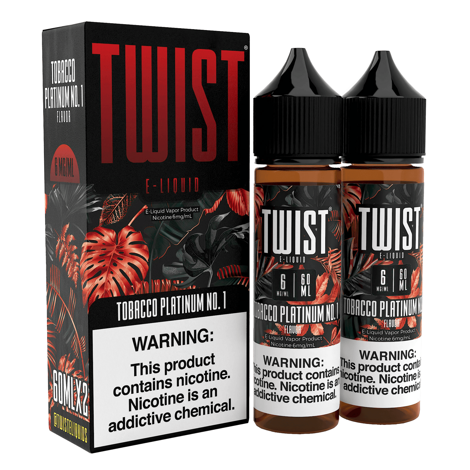 Tobacco Platinum No. 1. - Twist E-Liquids - 120mL