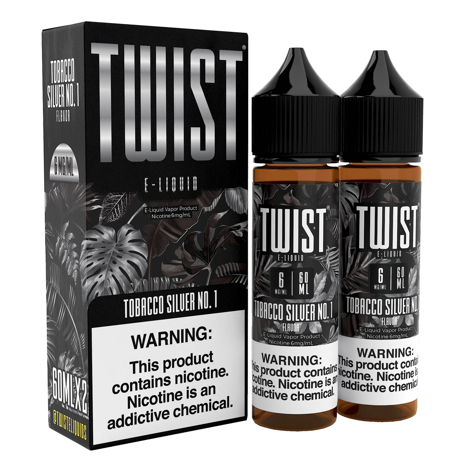 Tobacco Silver No. 1. - Twist E-Liquids - 120mL