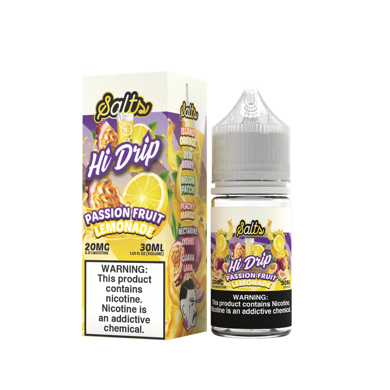 Passion Fruit Lemonade SALT - Hi Drip - 30mL