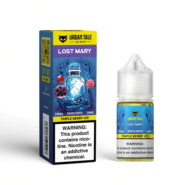 Triple Berry Ice SALT - Urban Tale x Lost Mary | Giant Vapes Triple Berry Ice SALT - Urban Tale x Lost Mary | Giant Vapes