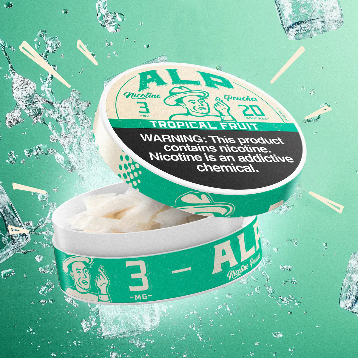 Tropical Fruit - ALP Nicotine Pouches - 20ct