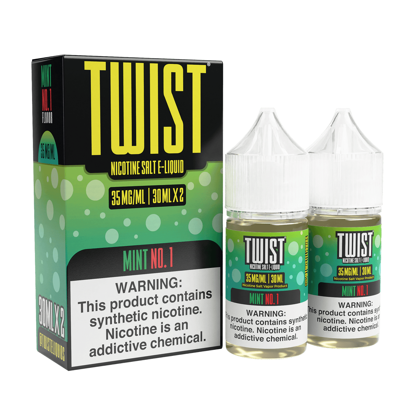 Mint No. 1 SALT - Twist E-Liquids - 60mL