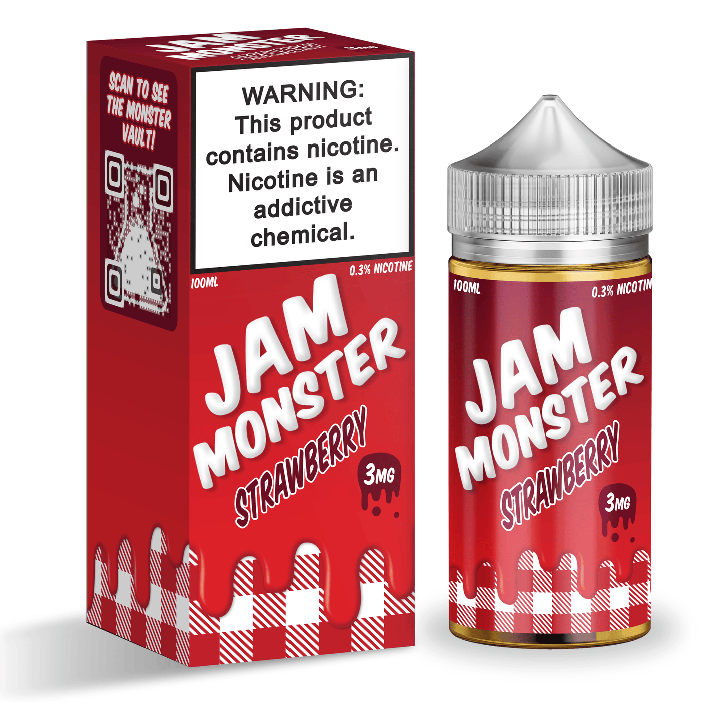 Strawberry - Jam Monster - 100mL