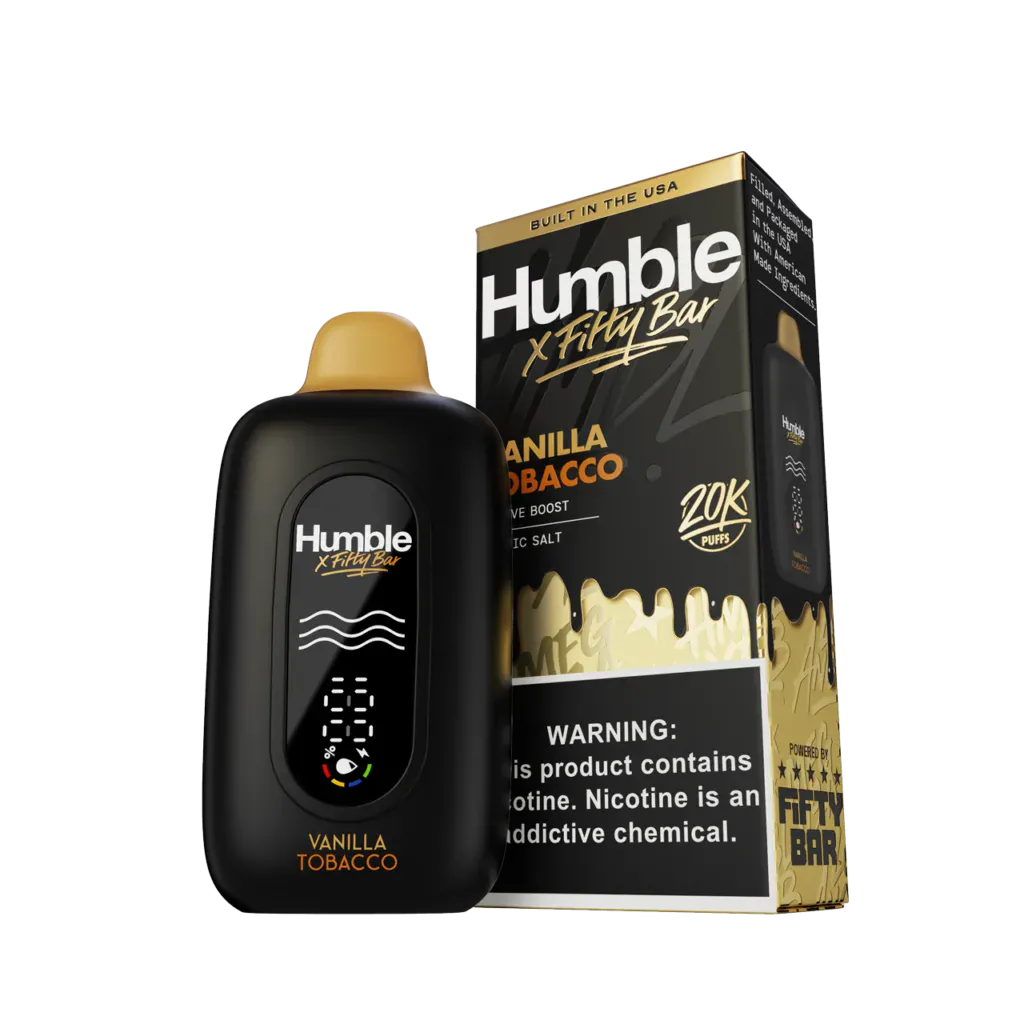 Humble x Fifty Bar 20K Disposable 20,000 Puffs Giant Vapes Humble x Fifty Bar 20K Disposable 20,000 Puffs Giant Vapes