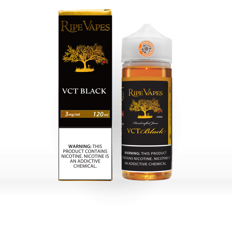 VCT Black - Ripe Vapes - 120mL