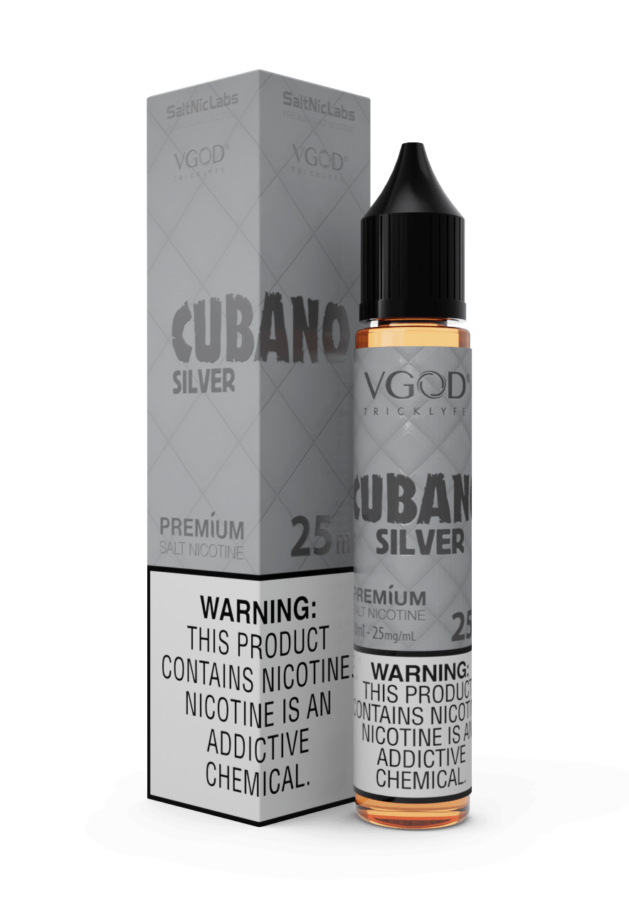 Cubano Silver SALT - VGOD SaltNicLabs - 30mL