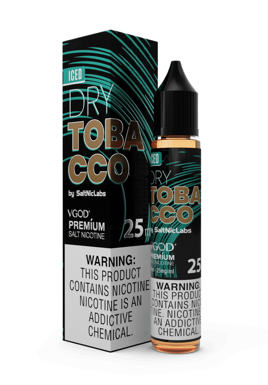 ICED Dry Tobacco SALT - VGOD SaltNicLabs - 30mL