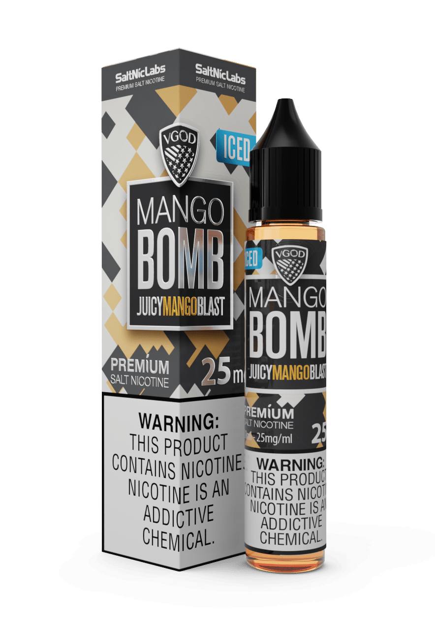 ICED Mango Bomb  SALT - VGOD SaltNicLabs - 30mL