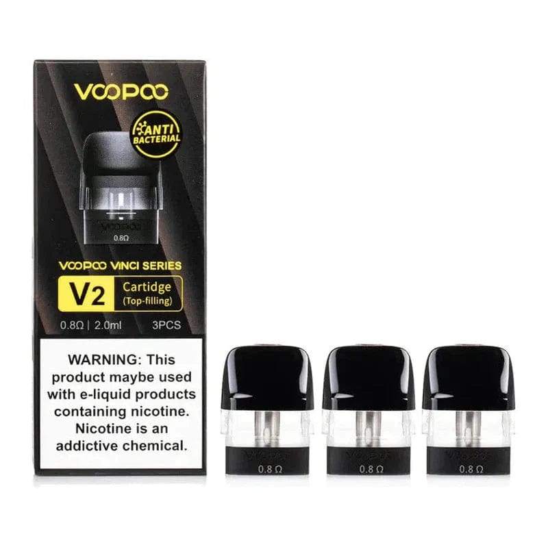 VOOPOO Vinci V2 Replacement Pods - Vape Pod - Giant Vapes VOOPOO Vinci V2 Replacement Pods - Vape Pod - Giant Vapes