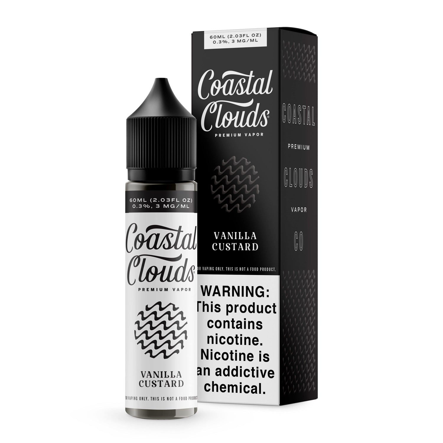 Vanilla Custard - Coastal Clouds - Vape Juice Giant Vapes Vanilla Custard - Coastal Clouds - Vape Juice Giant Vapes