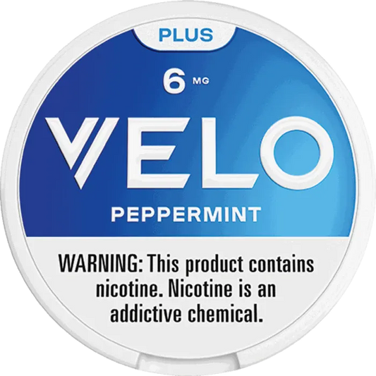 Peppermint - VELO Plus Nicotine Pouches - 20ct