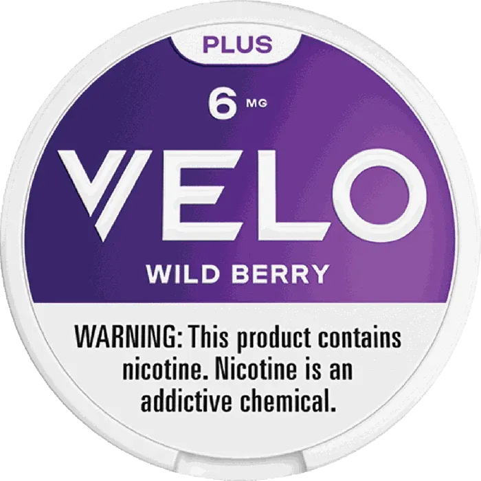 Wild Berry - VELO Plus Nicotine Pouches - 20ct