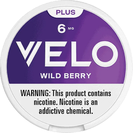 Wild Berry - VELO Plus Nicotine Pouches - 20ct