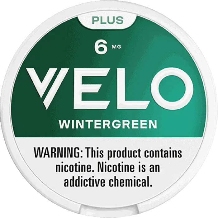 Wintergreen - VELO Plus Nicotine Pouches - 20ct