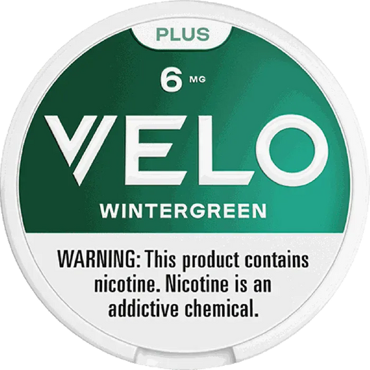 Wintergreen - VELO Plus Nicotine Pouches - 20ct