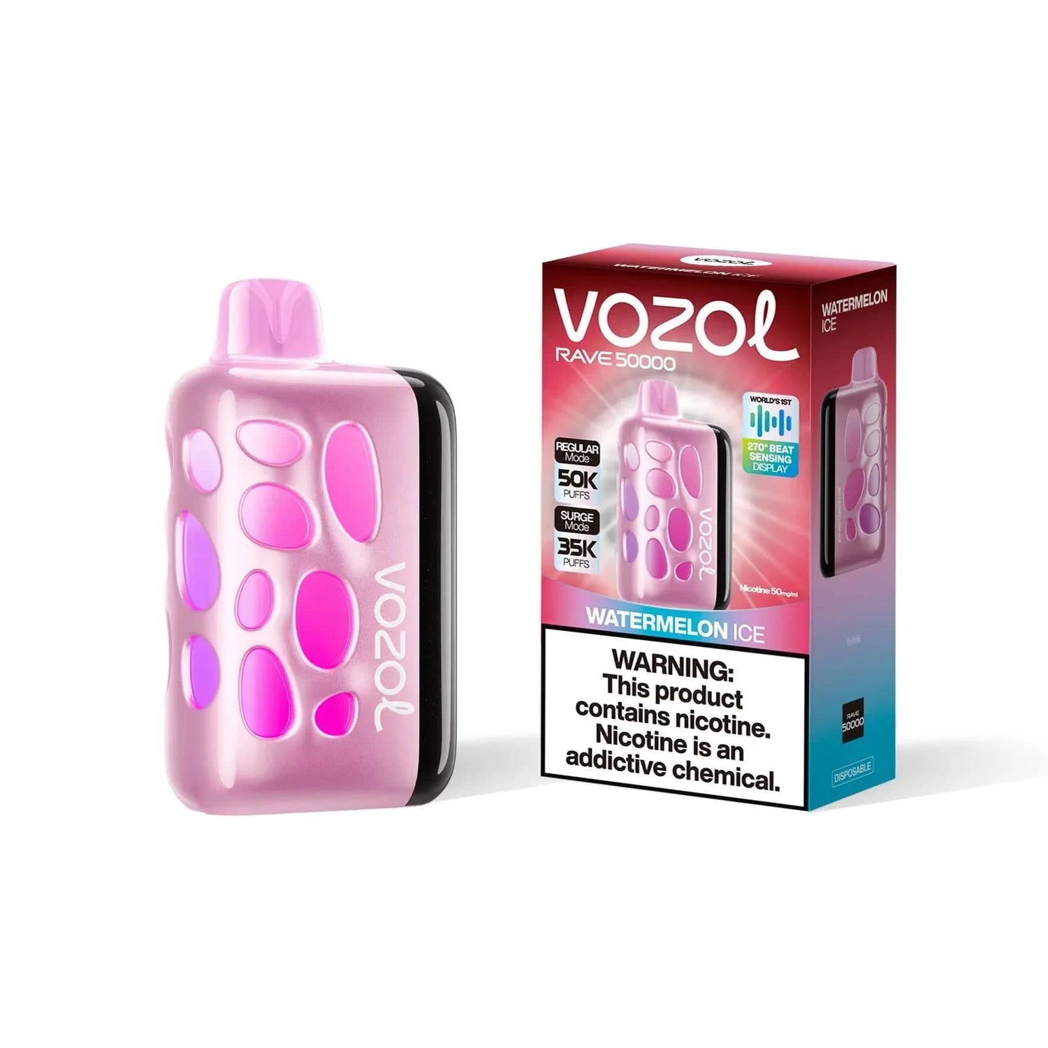 Vozol Rave 50000 Disposable - Vape Disposable | Giant Vapes Vozol Rave 50000 Disposable - Vape Disposable | Giant Vapes