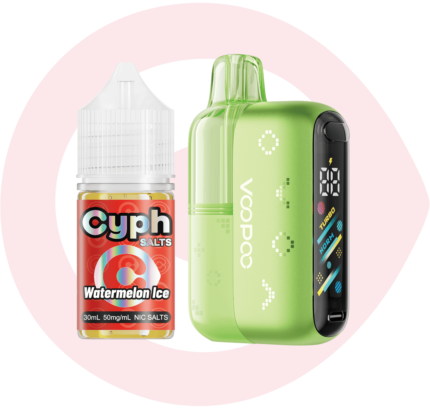 VOOPOO NAVI 80K Kit X Cyph Salts Bundle